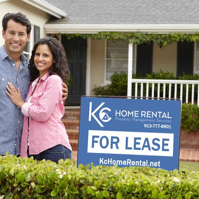 KC Home rental sign